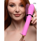 inmi Vibrator Black 5 Star 9x Pulsing G-spot Silicone Vibrator at the Haus of Shag