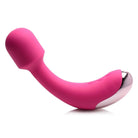 Curve Novelties Vibrator Pink 50x Silicone G-spot Wand at the Haus of Shag