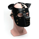 665 Bondage Pup Hood - Black / One Size - Bondage Blindfolds & Restraints