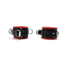 665 Padded Locking Wrist Restraint - Red - Bondage Blindfolds & Restraints