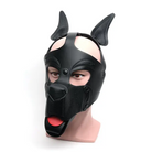 665 Playful Pup Hood. - Black / One Size - Bondage Blindfolds & Restraints