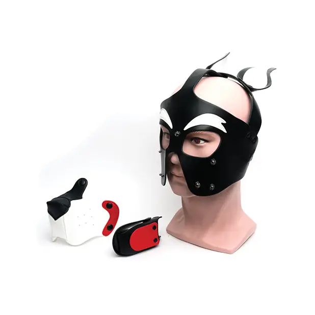 665 Playful Pup Hood. - Bondage Blindfolds & Restraints