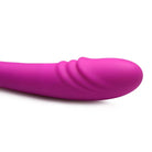 inmi Double Ended Vibrator 7x Double Team Silicone Double Dildo With Remote at the Haus of Shag