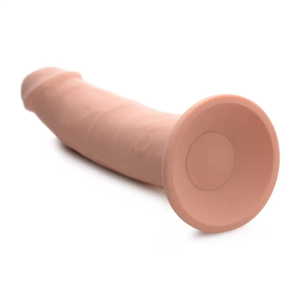 Swell Dildos 7x Inflatable And Vibrating Remote Control Silicone Dildo at the Haus of Shag