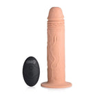 Thump It Dildos 7x Remote Control Vibrating And Thumping Dildo at the Haus of Shag