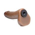 LoveBotz Dildos 8 Inch Cock Lock Brown Dildo at the Haus of Shag