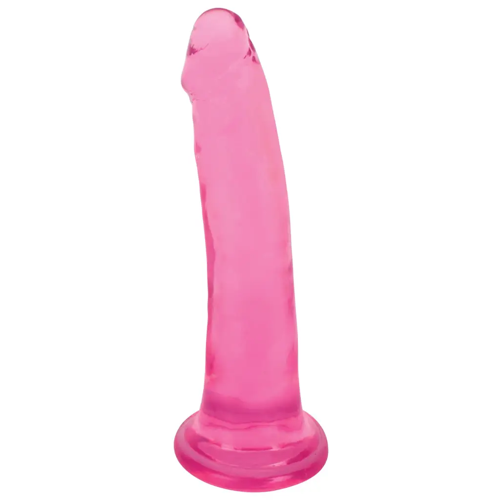 8 Inch Slim Stick Cherry Ice Dildo - Realistic Dildo