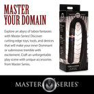 Master Series Impact 9x Vibrating Silicone Dildo Flogger at the Haus of Shag