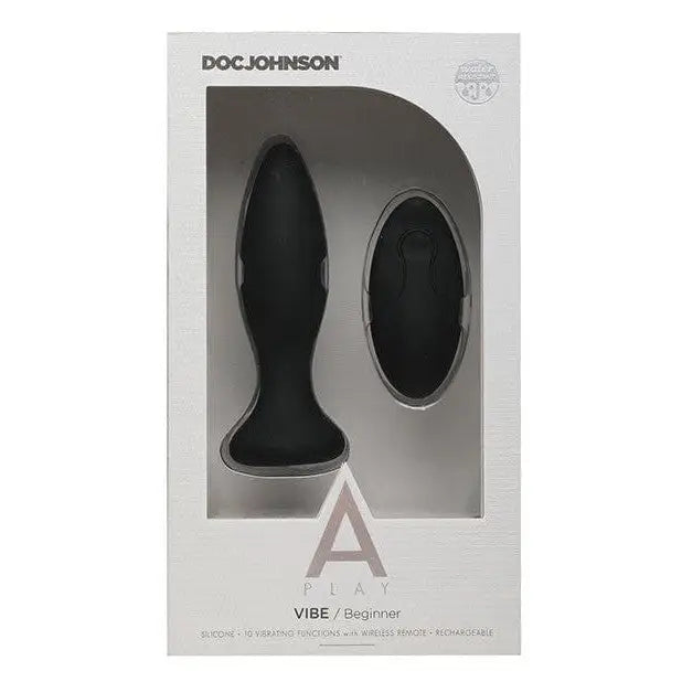 A-Play Vibe - Rechargeable Silicone Anal Plug with Remote Control for Ultimate Pleasure