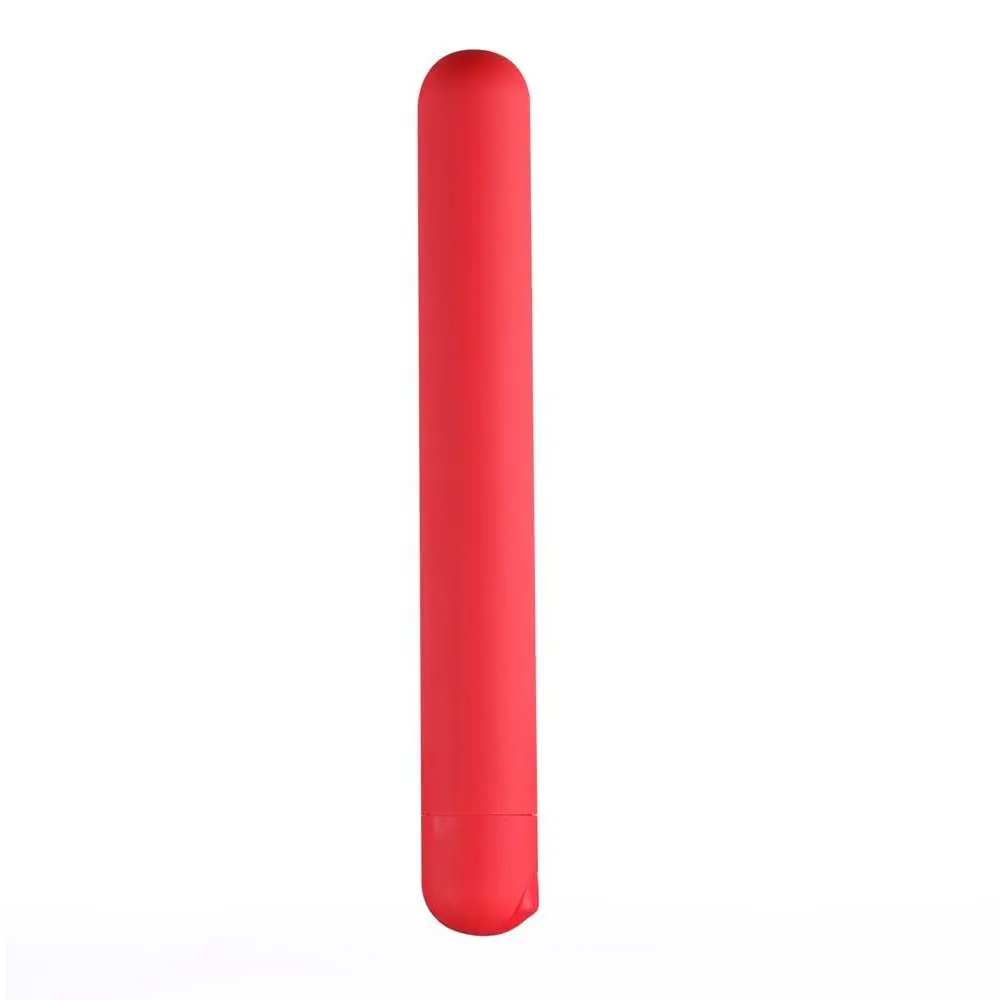 Abbie Long Rechargeable Bullet Red - Bullet Vibrator