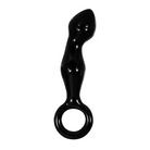 Adam & Eve Adam’s Glass Prostate Massager - Black - Anal Products