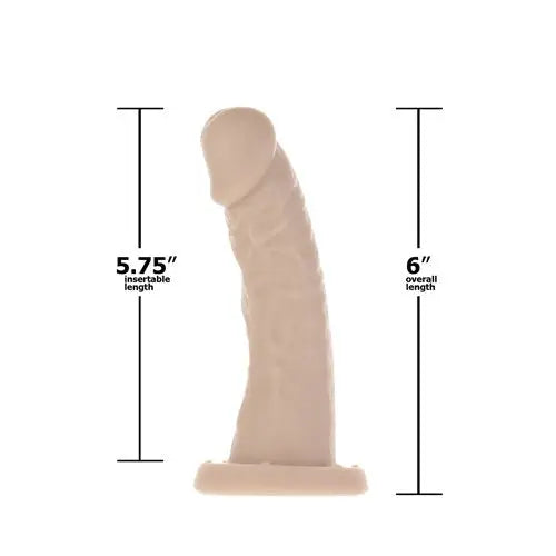 Addiction Edward 6in Curved Dong - Dildos & Dongs