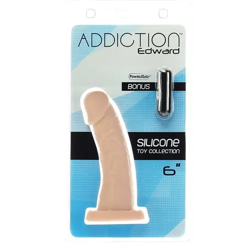 Addiction Edward 6in Curved Dong - Dildos & Dongs