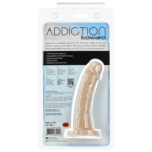 Addiction Edward 6in Curved Dong - Dildos & Dongs