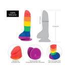 Addiction Justin 8’’ Dildo - Rainbow - Dongs & Dildos