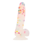 Addiction Party Marty 7.5’’ Dildo - Frost/Confetti - Dongs & Dildos