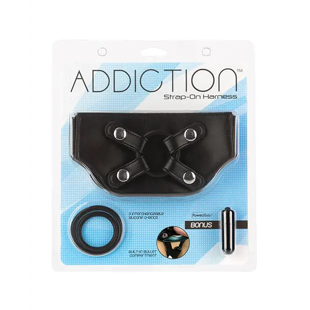 Addiction Strap On Harness - Black - Strap Ons