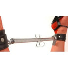 Master Series Leatherr Adjustable Steel Spreader Bar at the Haus of Shag