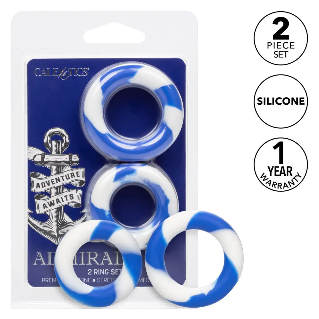 Admiral 2 Ring Set - Cock Ring