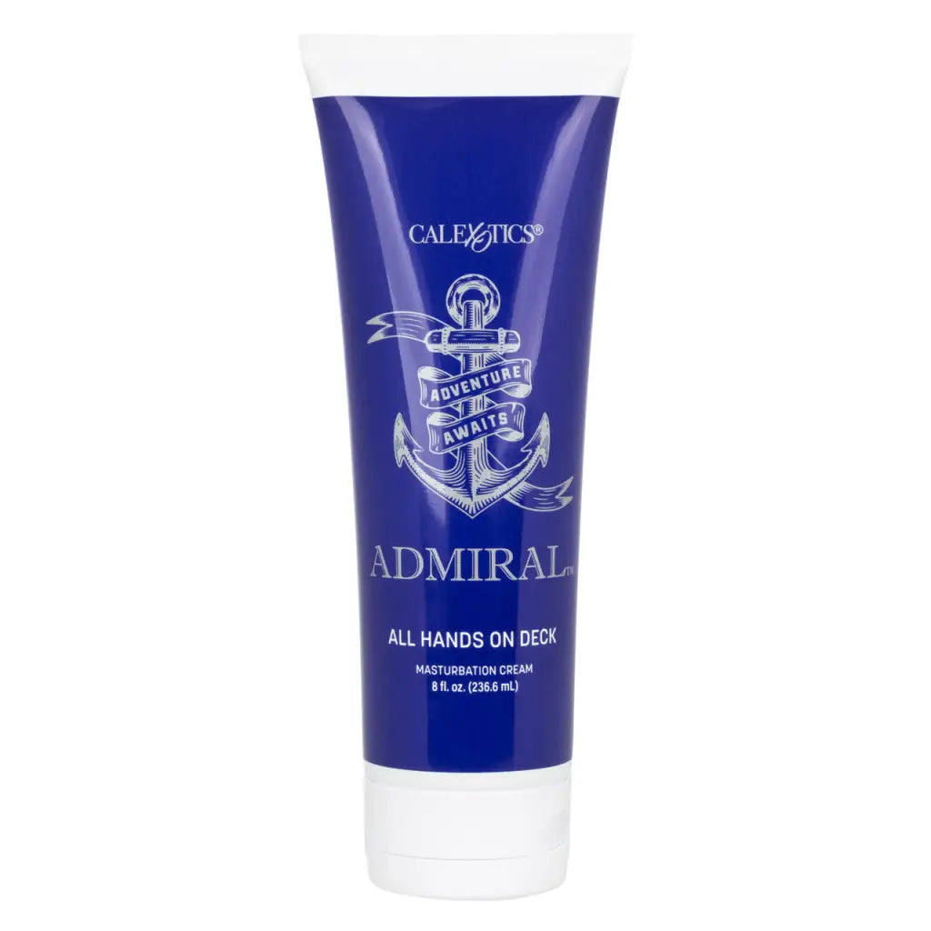 Admiral All Hands On Deck Masturbation Cream 8oz - Tube - Water Based Lubricant