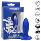 Admiral Liquid Silicone Vibrating Torpedo - Powered Butt Plug