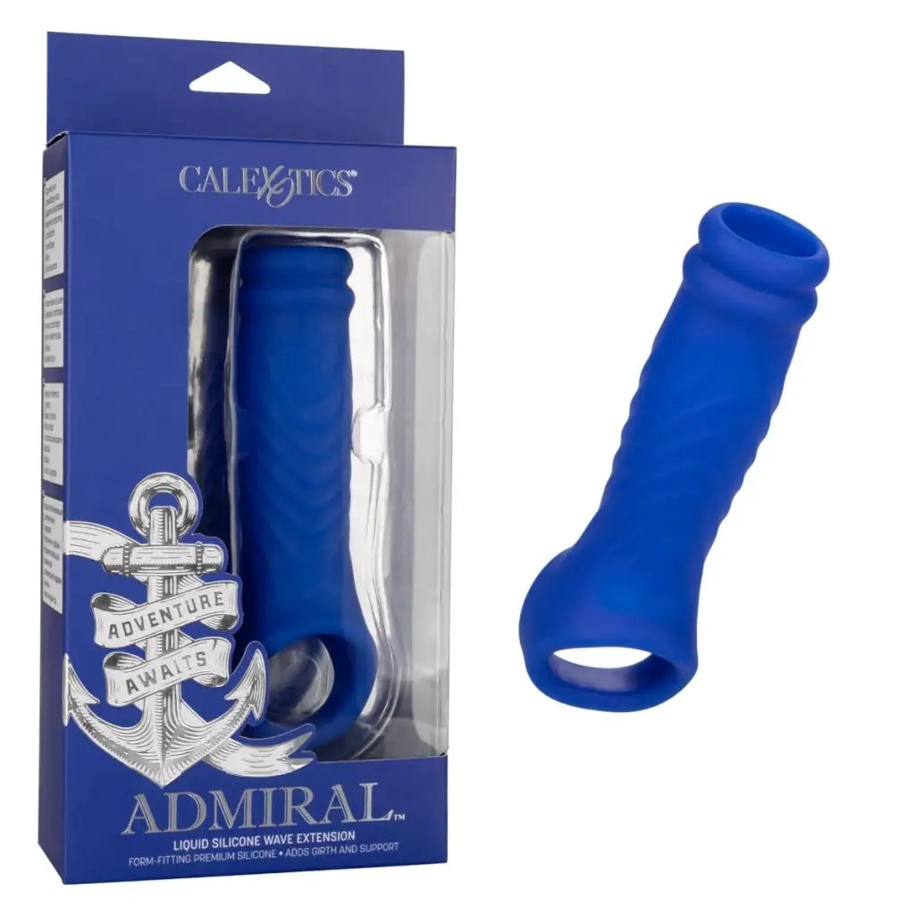 CalExotics Sextoys for Men Admiral Liquid Silicone Wave Extension at the Haus of Shag