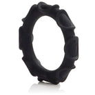 CalExotics Penis Enhancement Adonis Atlas Silicone Ring - Black at the Haus of Shag