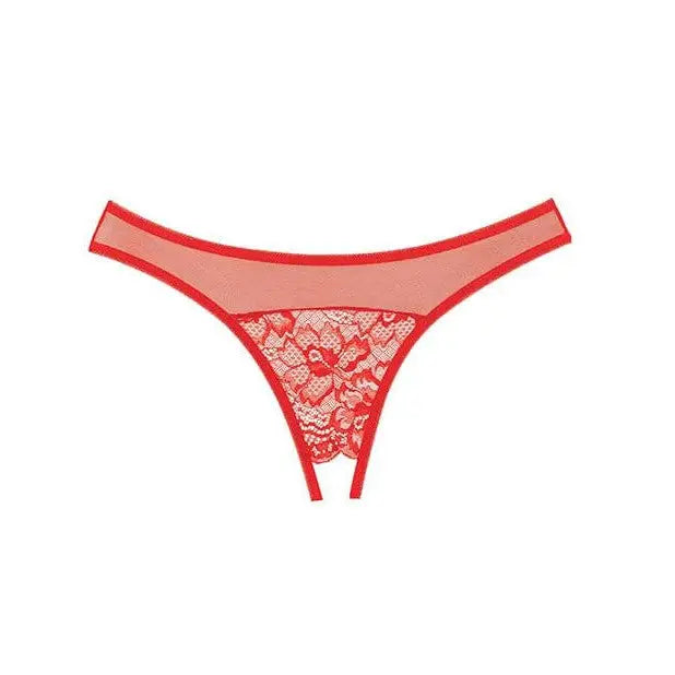 Allure Lingerie Crotchless Panty Adore 'Just A Rumor' Open Crotch Panty at the Haus of Shag