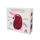 Adrien Lastic Inspiration Clitoral Suction Stimulator & Vibrating Egg - Red - Vibrators