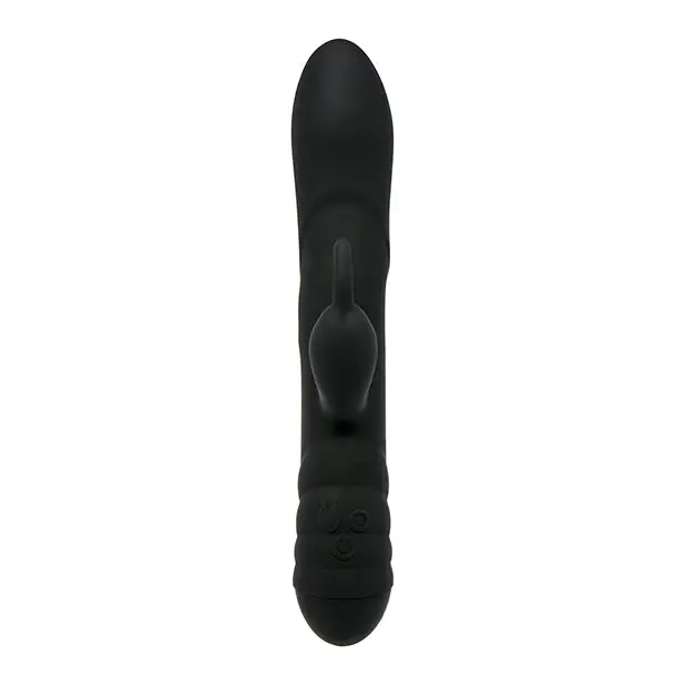 Adrien Lastic Twister Clitoral Sucker & Vibrating Rabbit - Black - Vibrators