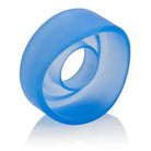 Advanced Silicone Pump Sleeve Blue - Durable Blue Silicon Ring on White Background