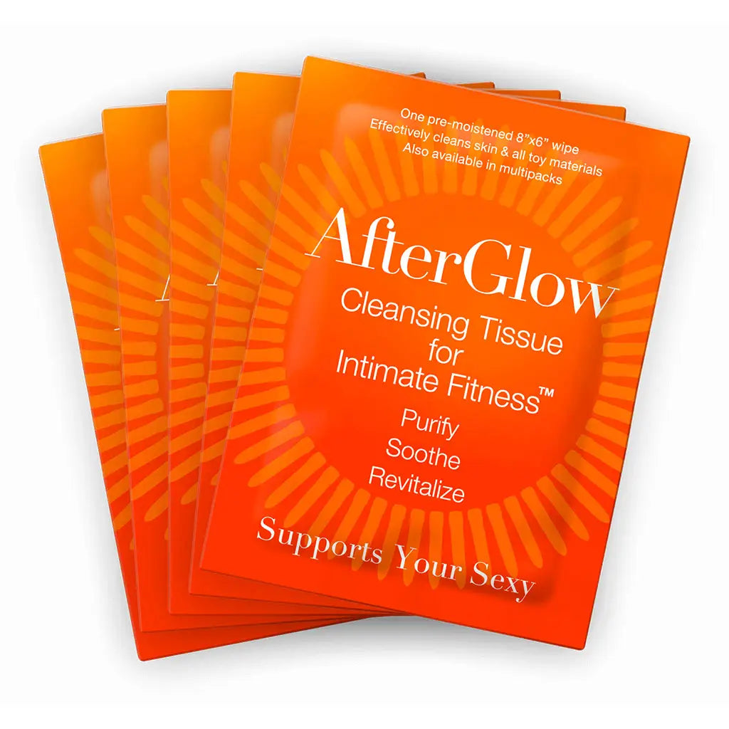 Afterglow Singles Cleansing Tissue - Health & Beauty