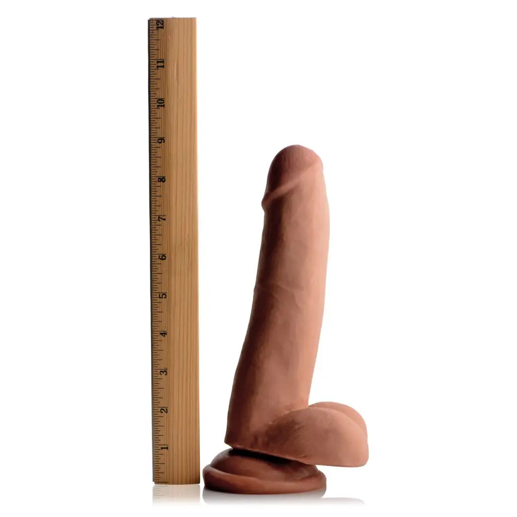 Alejandro Latin Skintech Realistic 8 Inch Dildo - Realistic Dildo