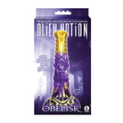 Alien Nation Obelisk Dildo - Purple - Fantasy Dildo