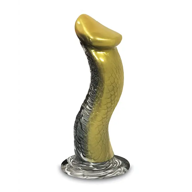 AlienNation Venomus Silicone Creature Dildo - Gold - Fantasy Dildo