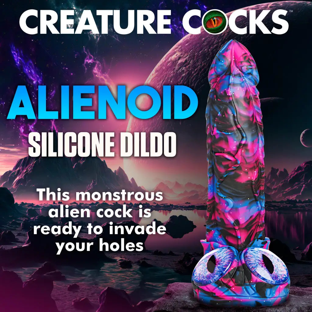 Alienoid Silicone Dildo - Dildos