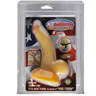 All American Mini Whoppers 4in. Curved Dong - Dildos and Dongs