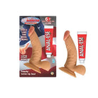 All American Whoppers 6.5in Curved Dong with Balls - Dildos and Dongs