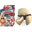 All American Whoppers 6.5in. Dong with Universal Harness - Strap-On Harnesses