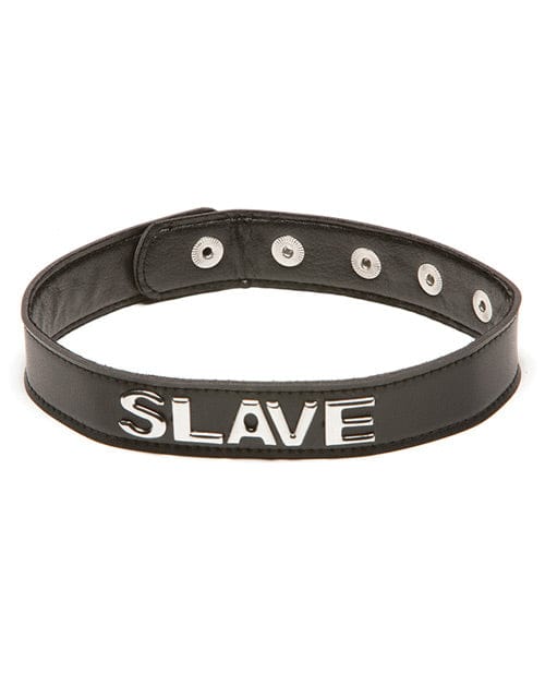 Allure Lingerie Collar Slave Xplay Talk Dirty To Me Collar at the Haus of Shag