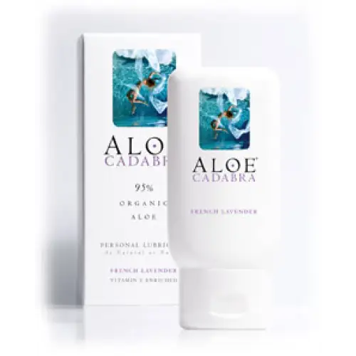 Aloe Cadabra French Lavender Aloe Lubricant 2.5 oz. - Lubricants and Toy Cleaners