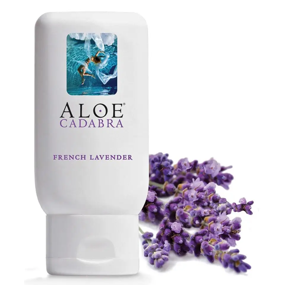 Aloe Cadabra French Lavender Aloe Lubricant 2.5 oz. - Lubricants and Toy Cleaners