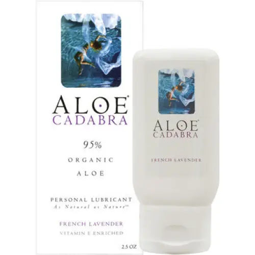 Aloe Cadabra French Lavender Aloe Lubricant 2.5 oz. - Lubricants and Toy Cleaners