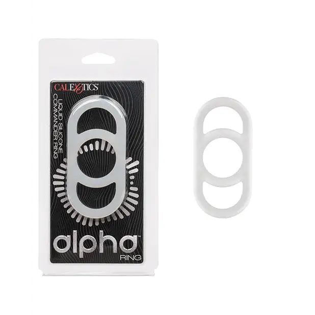 Alpha Liquid Silicone Commander Cock Ring - Natural - Penis Enhancement