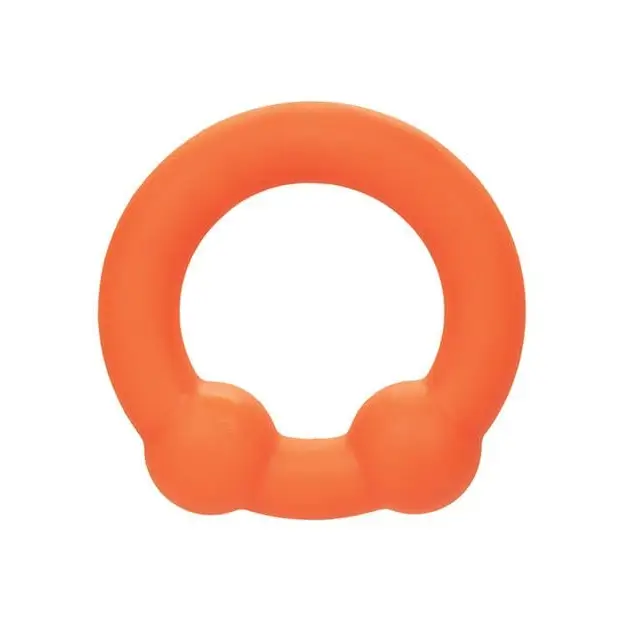 CalExotics Penis Enhancement Alpha Liquid Silicone Dual Ball Ring at the Haus of Shag