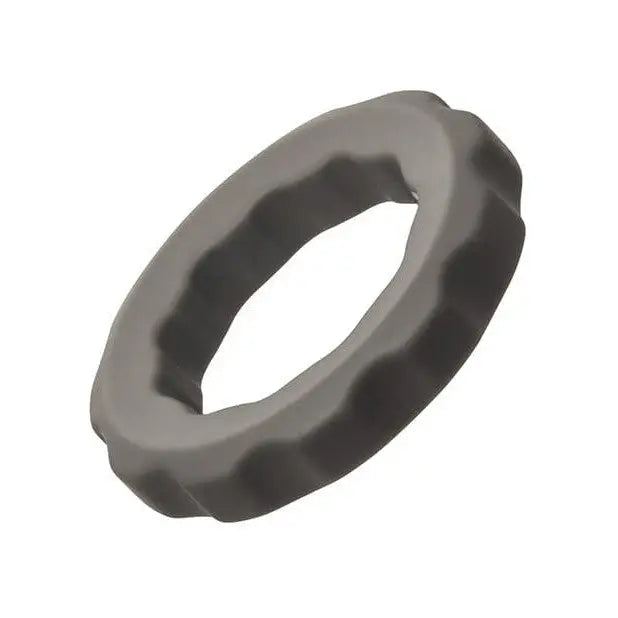 CalExotics Penis Enhancement Alpha Liquid Silicone Erect Ring - Grey at the Haus of Shag