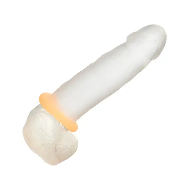 Alpha Liquid Silicone Glow in the Dark Prolong Cock Ring - Penis Enhancement