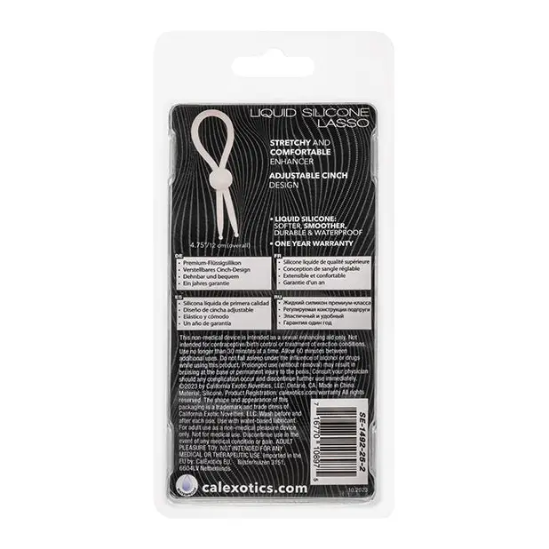 Alpha Liquid Silicone Lasso Cock Ring - Penis Enhancement