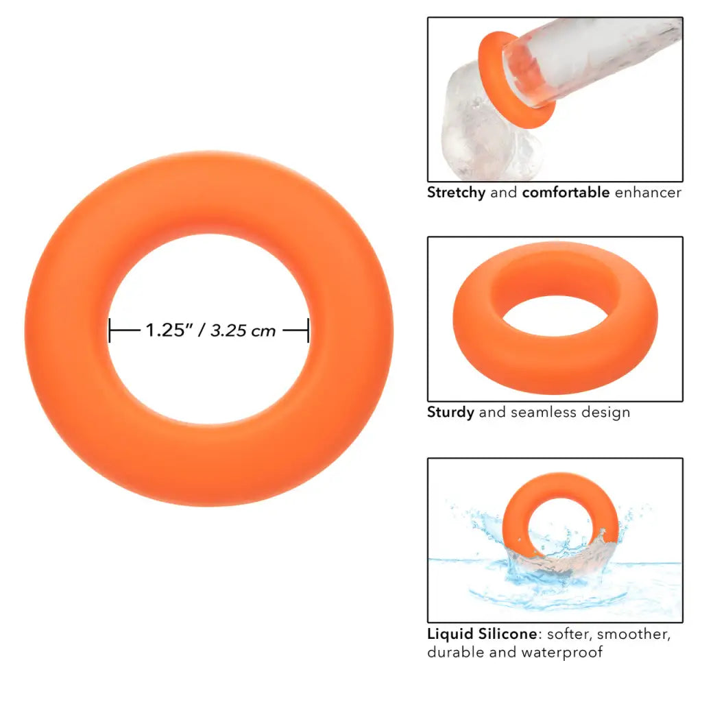 Alpha Liquid Silicone Prolong Large Ring - Sextoys for Couples