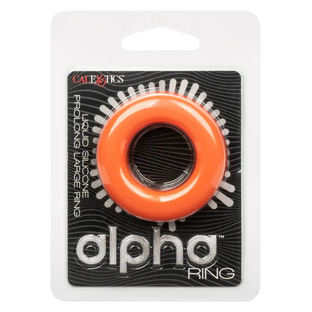 Alpha Liquid Silicone Prolong Large Ring - Sextoys for Couples